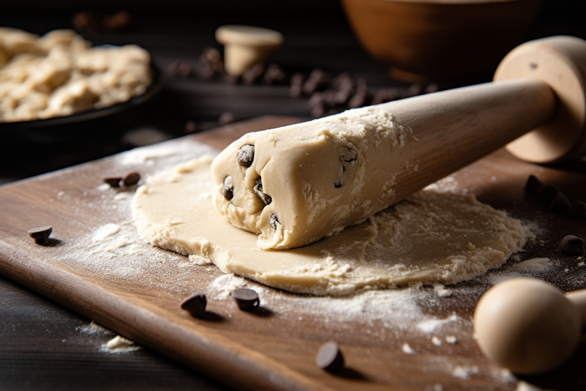 How to make cookie dough hard?