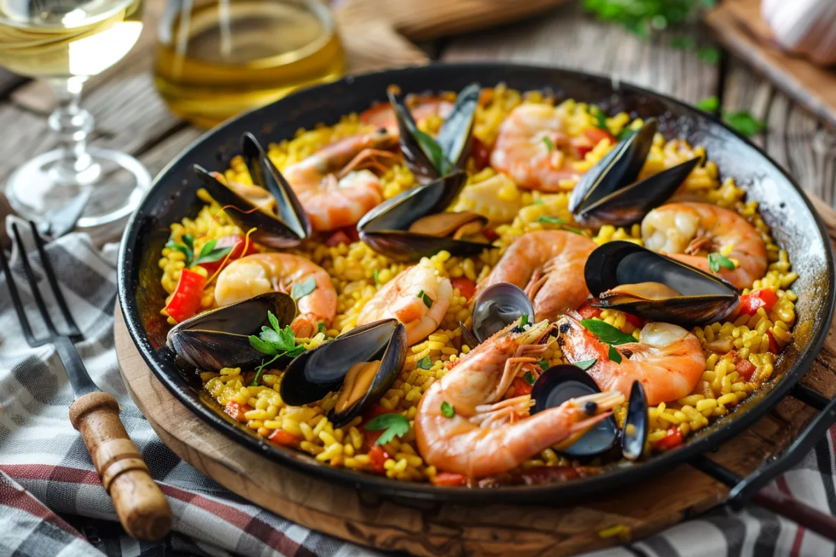 paella de marisco