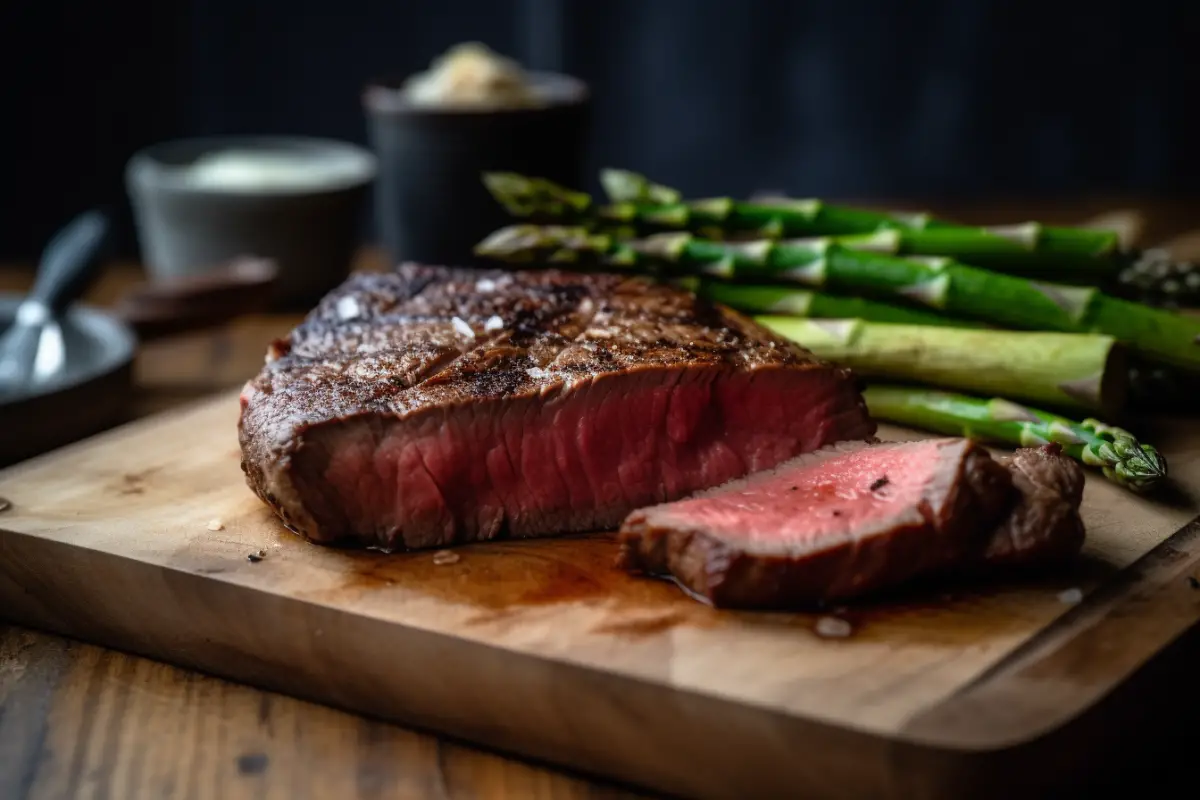 eat blue steak