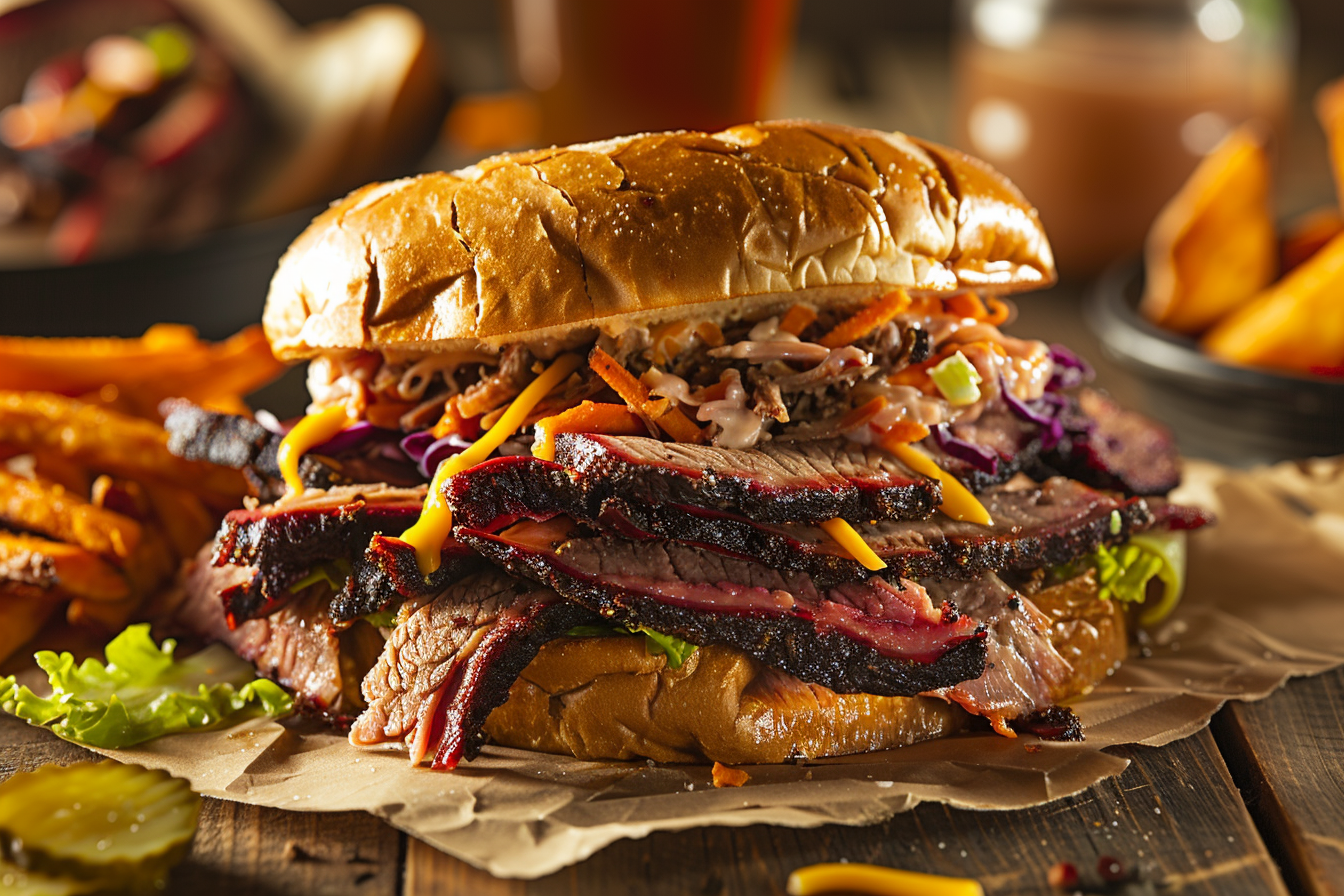 What cheese goes with brisket