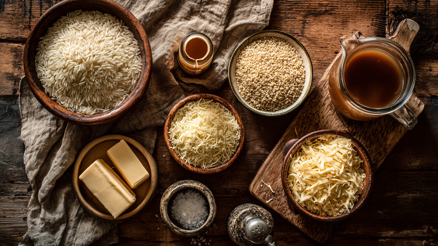 ingredients of French Onion Soup Rice